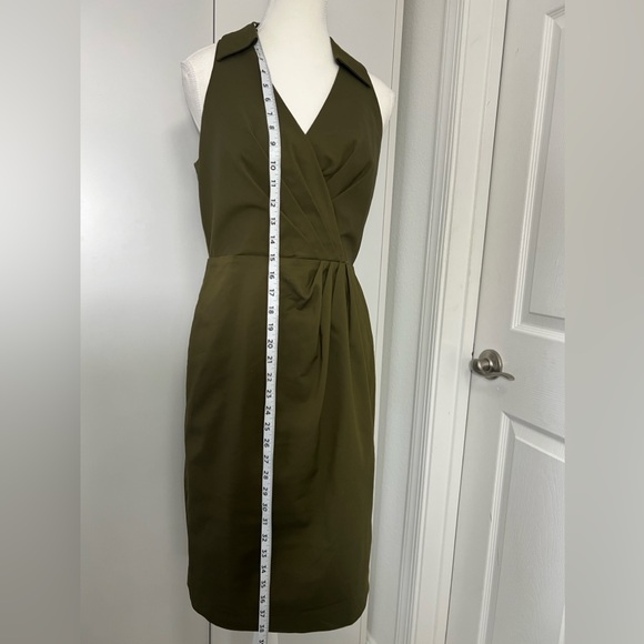 Adrianna Papell Olive Green Midi Dress - Picture 7 of 10